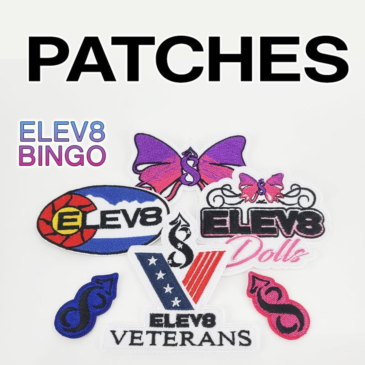 Elev8 Bingo Patches